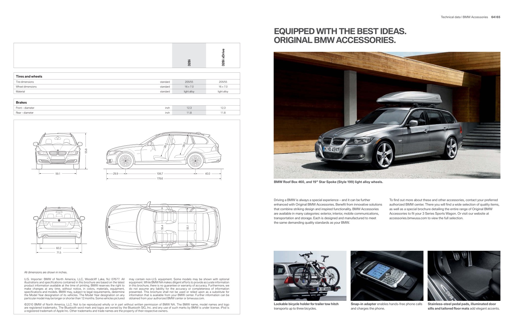 2011 BMW 3-Series Wagon Brochure Page 15